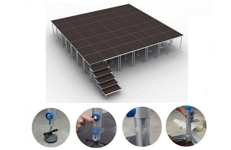 Aluminum  Portable Stage