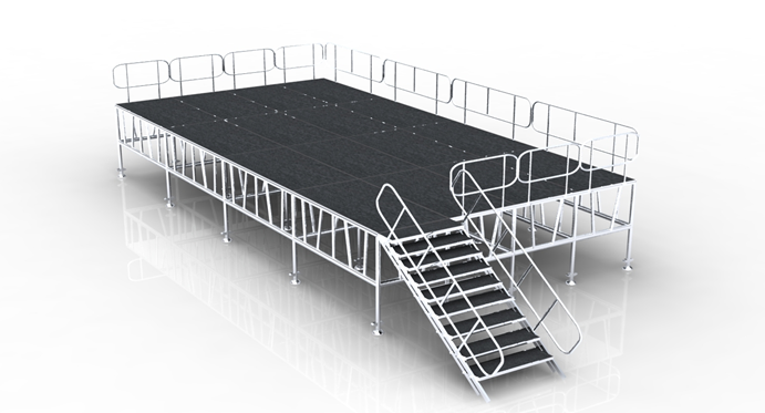 aluminum stage solutions