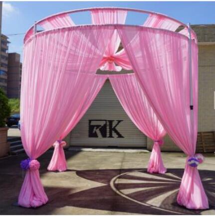 round pipe and drape wedding decoration tent
