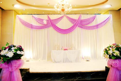 Backdrop kits wall for wedding events