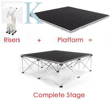 portable stage platform