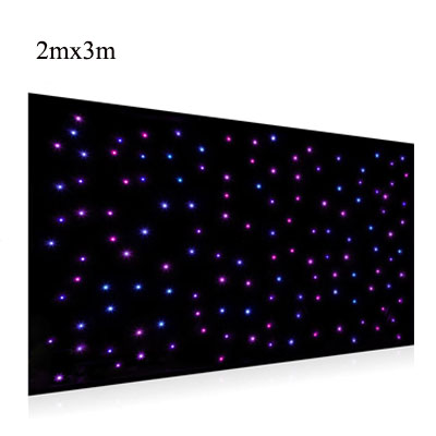 2mX3m LED Star Curtain