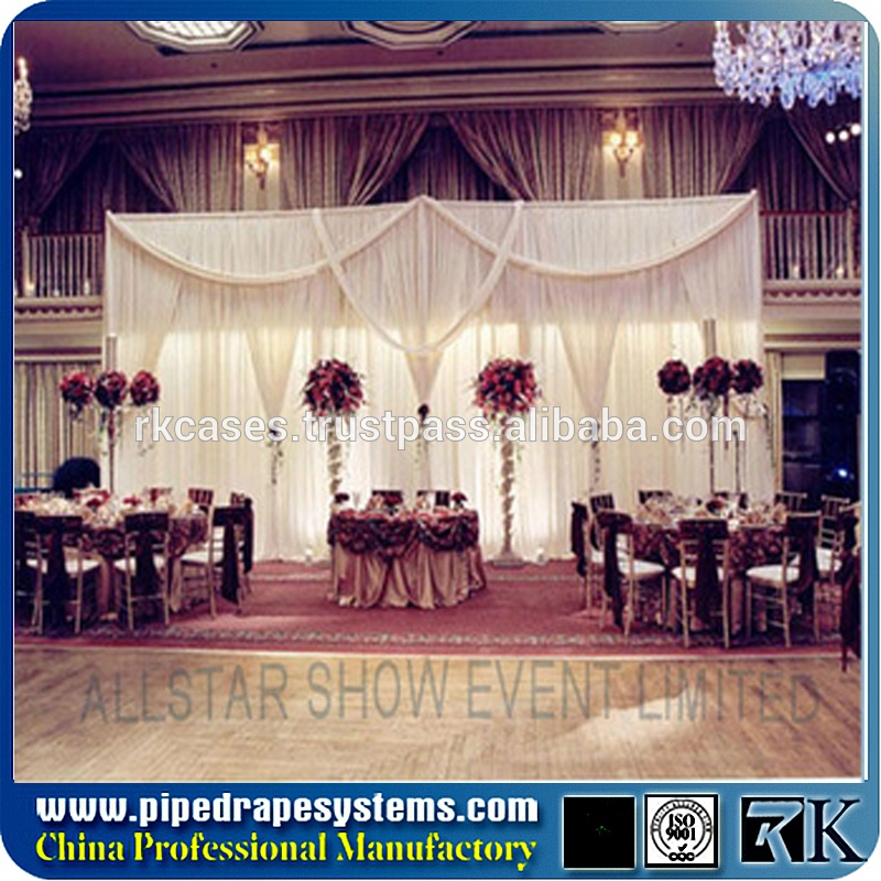 Rk wedding pipe and drape stand supplier