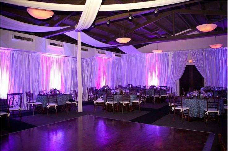 pipe & drapes and unique wedding backdrops