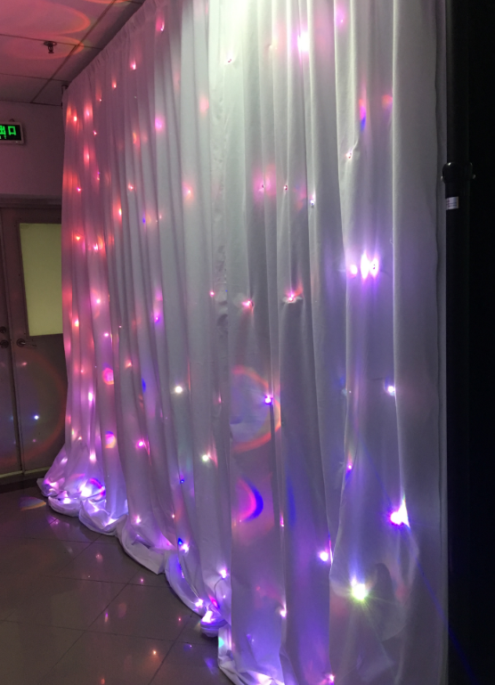 Pretty Colors RGB Curtains for Ev