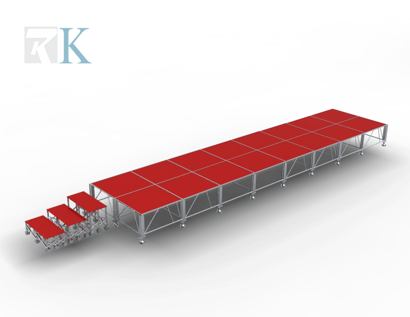 RK Portable Aluminum Stage is widely used in Events