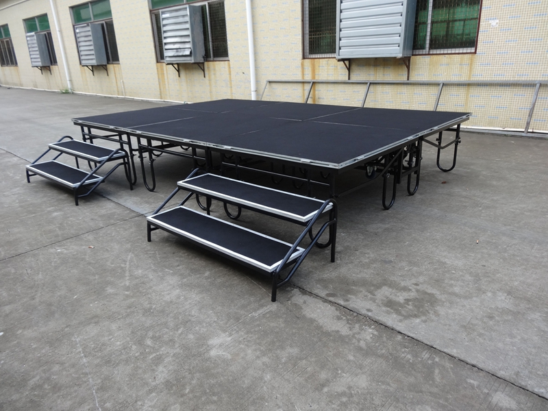 folding stage,aluminum stage