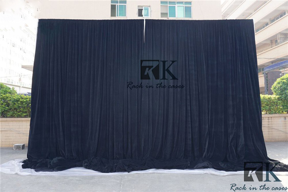 Luxury velvet pipe and drape kits