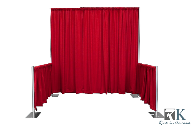 Single trade show booth system