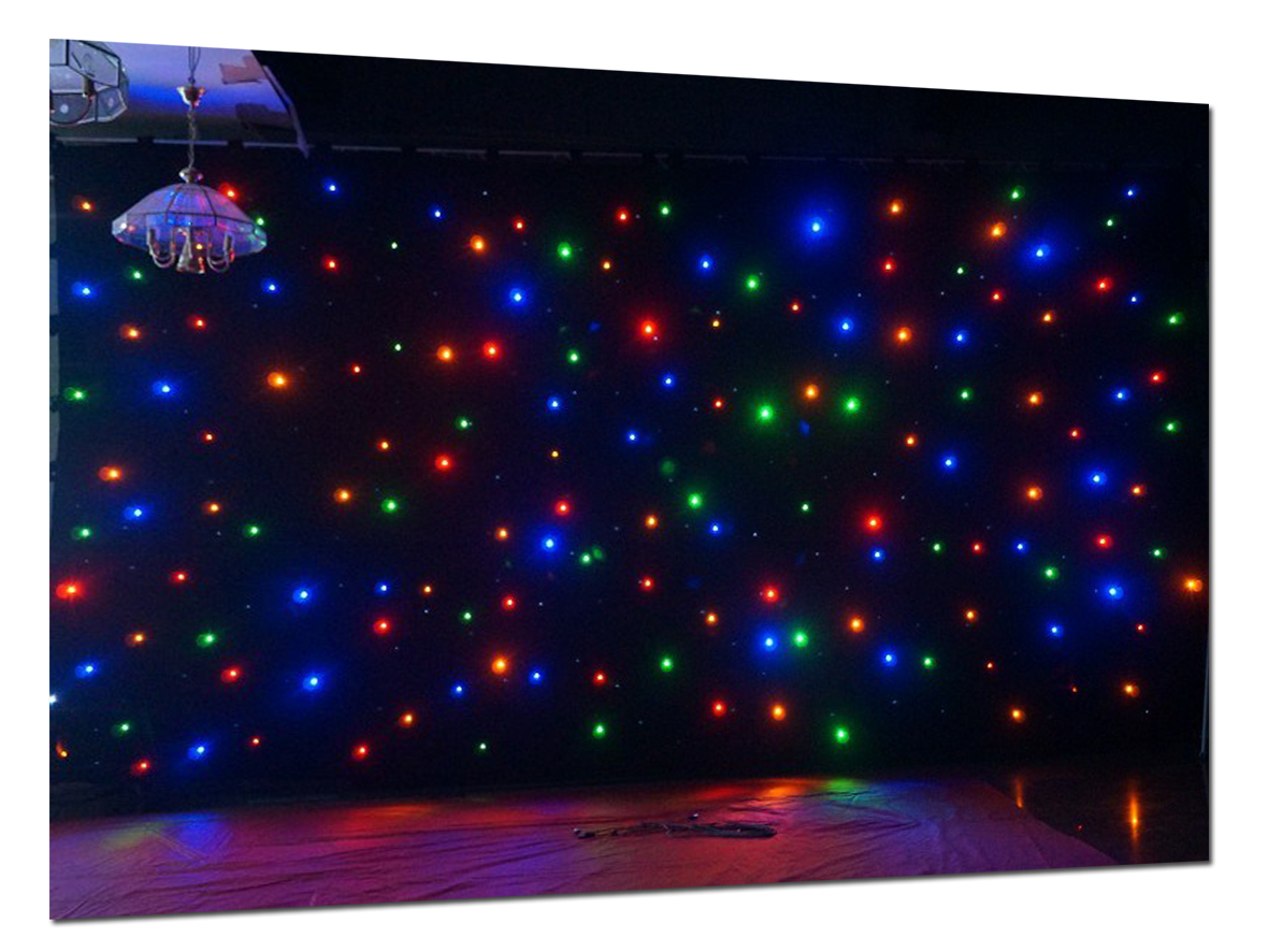 RK RGB Star curtain