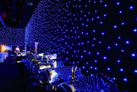 LED star curtain