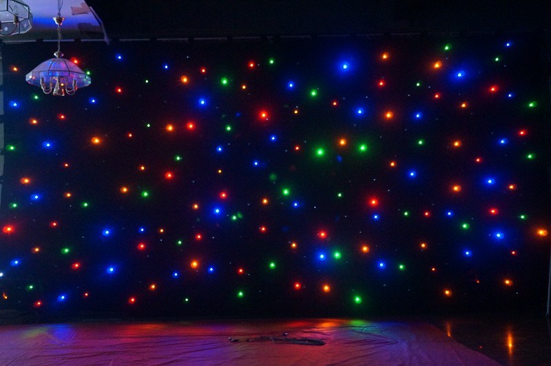 RK RGB star curtain