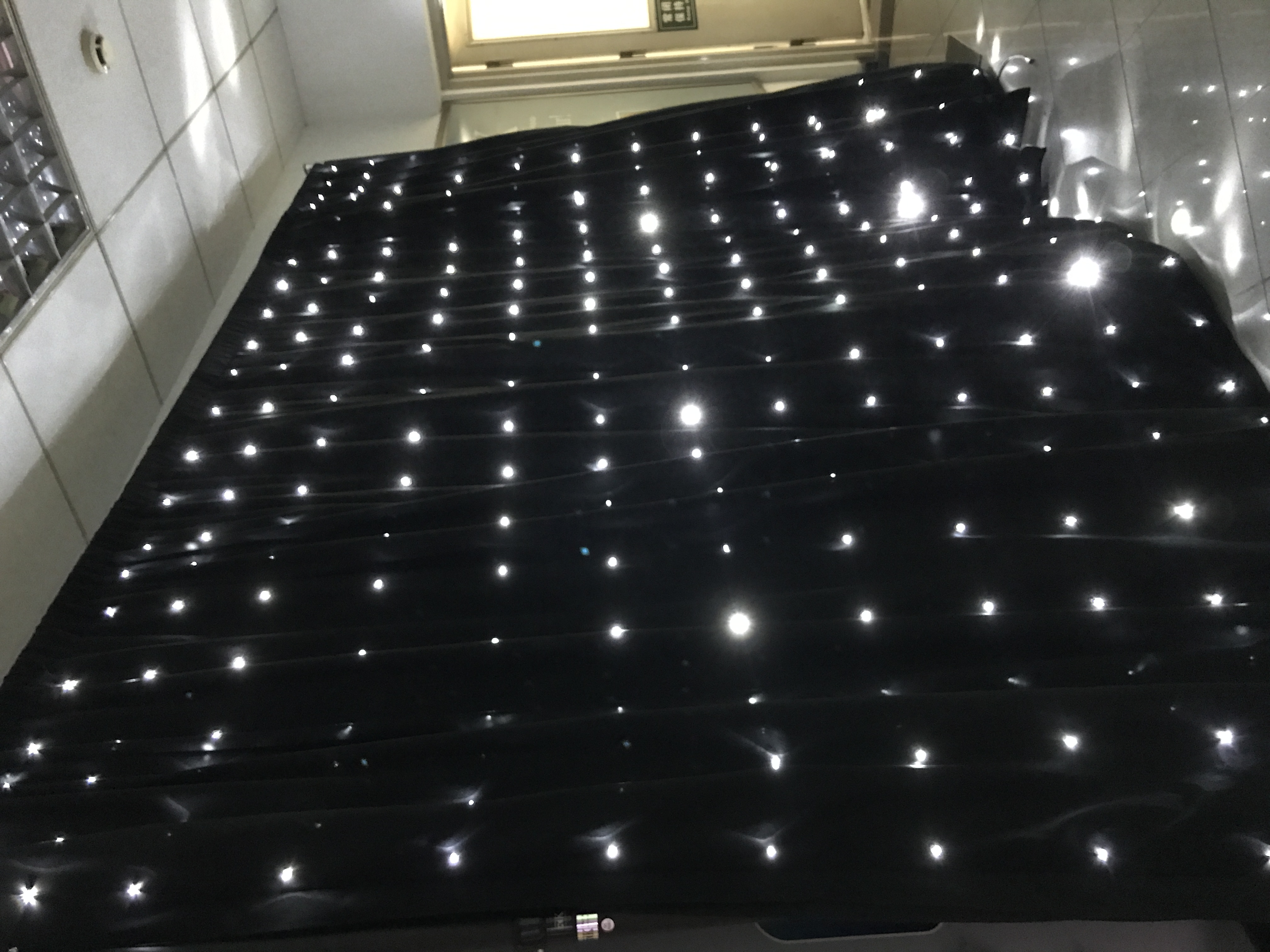 RK LED star curtains show