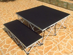 Portable stage platform