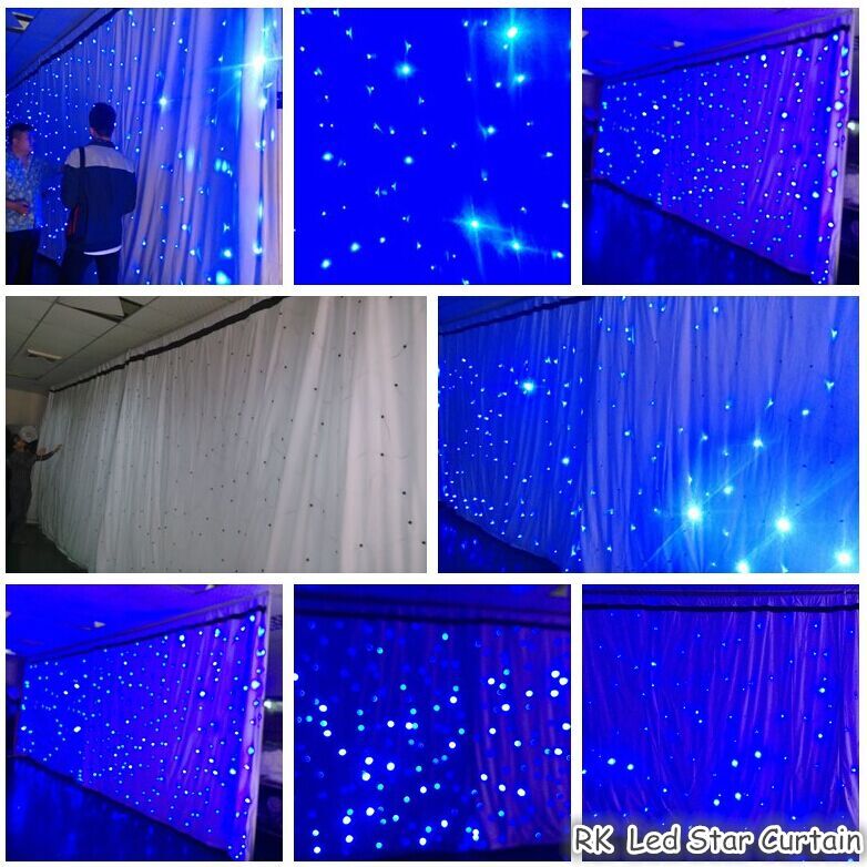 Led Star Curtain