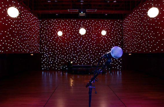 High Quality Rgb Tri-color Wedding Backdrop Led Star Curtain