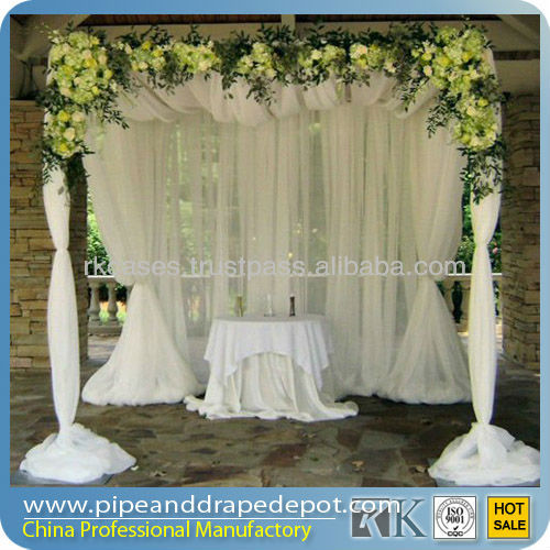 pipe & drape for wedding