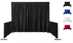 3' X 1-1/2＂ O.D. Standard Uprights trade show booth for sale