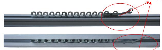 Rail pulley