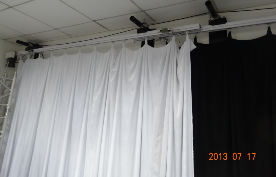 stage motorized curtain
