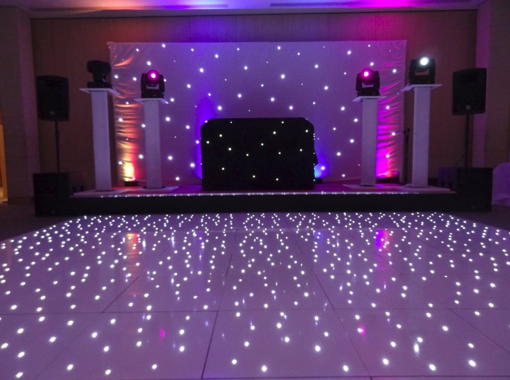 led dance flooring