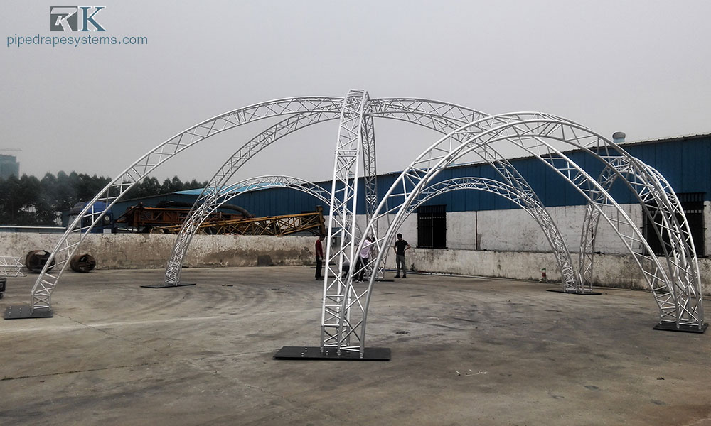 aluminum stage truss system