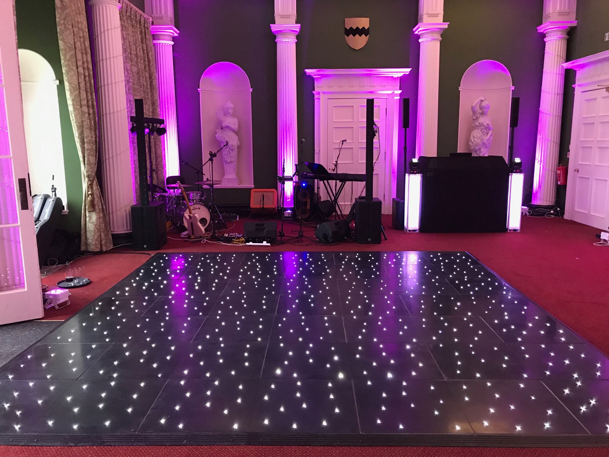 led dance floor