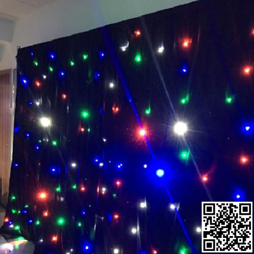 RGB star curtain